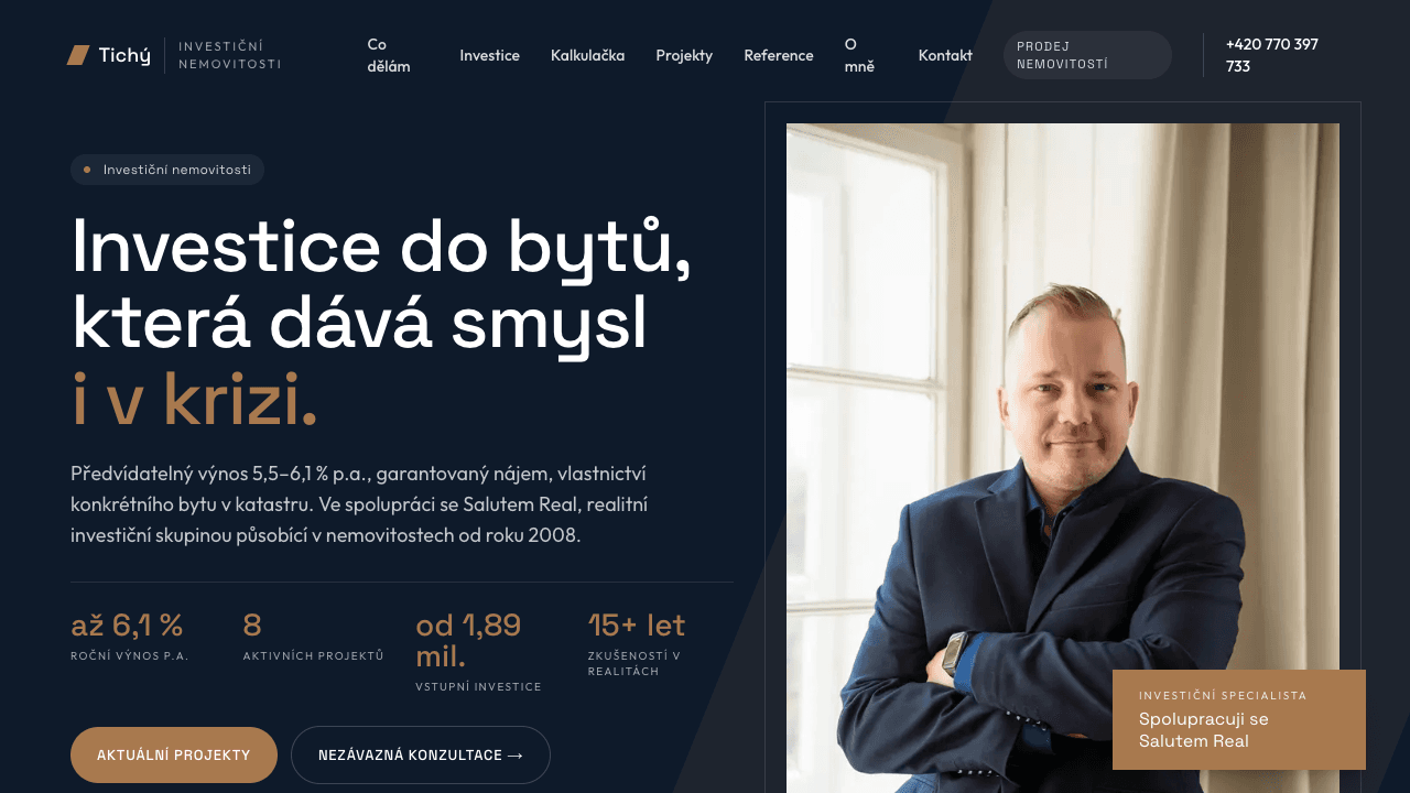 Finanční web Jiří Tichý